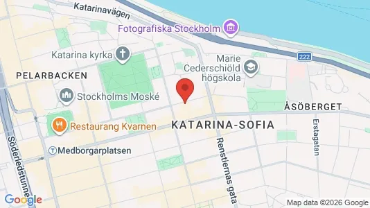 Apartments for rent i Södermalm - kort over placeringen