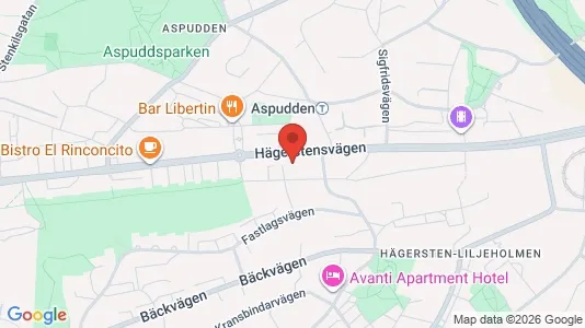 Apartments for rent i Stockholm South - kort over placeringen