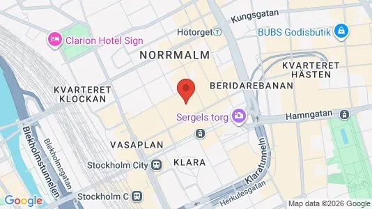 Apartments for rent i Stockholm City - kort over placeringen