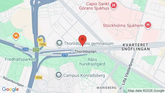 Apartments for rent i Stockholm City - kort over placeringen