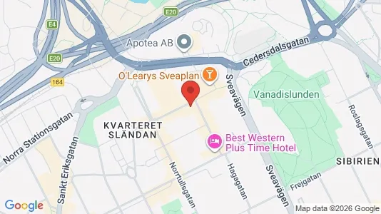 Apartments for rent i Vasastan - kort over placeringen