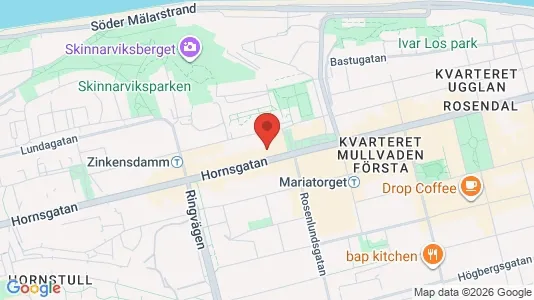 Apartments for rent i Södermalm - kort over placeringen