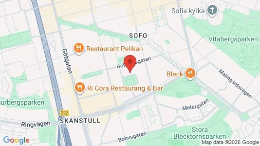 Apartments for rent i Södermalm - kort over placeringen