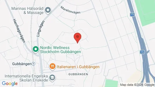 Apartments for rent i Stockholm South - kort over placeringen