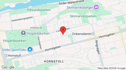 Apartments for rent i Södermalm - kort over placeringen