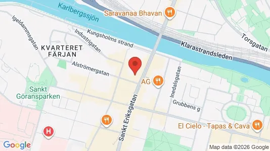 Apartments for rent i Kungsholmen - kort over placeringen