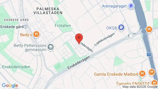 Apartments for rent i Hammarbyhamnen - kort over placeringen