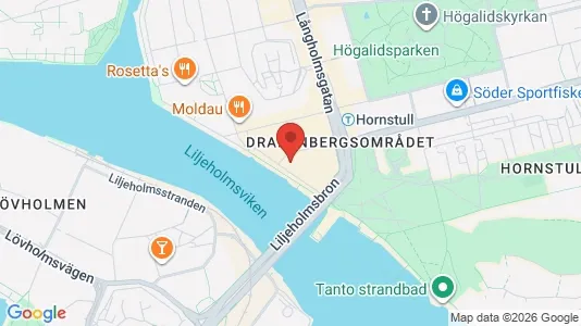 Apartments for rent i Södermalm - kort over placeringen
