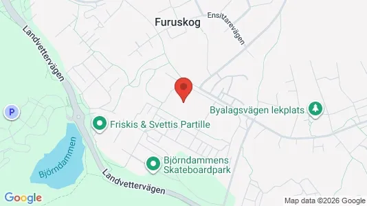 Apartments for rent i Partille - kort over placeringen