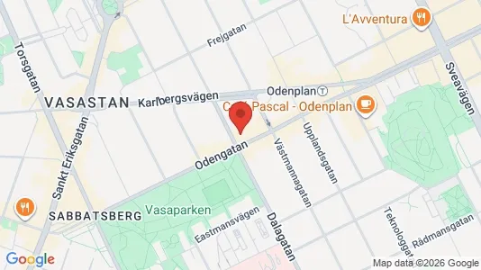 Apartments for rent i Vasastan - kort over placeringen