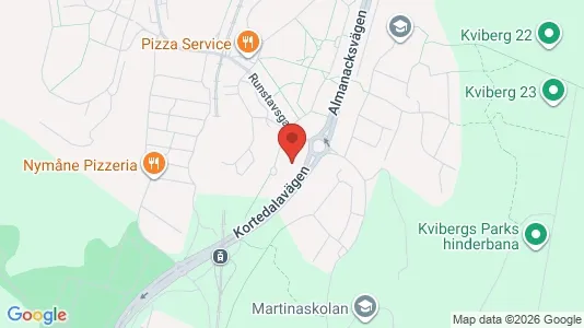 Apartments for rent i Gothenburg East - kort over placeringen
