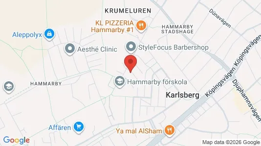 Apartments for rent i Västerås - kort over placeringen