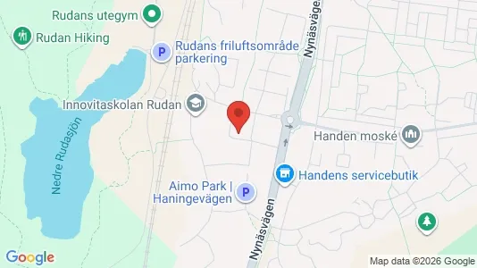 Apartments for rent i Haninge - kort over placeringen