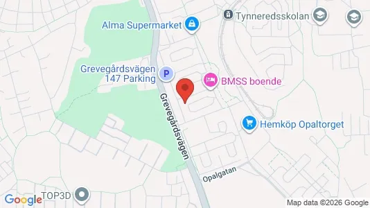 Apartments for rent i Askim-Frölunda-Högsbo - kort over placeringen