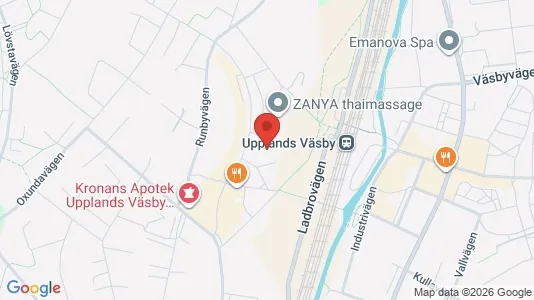 Apartments for rent i Upplands Väsby - kort over placeringen