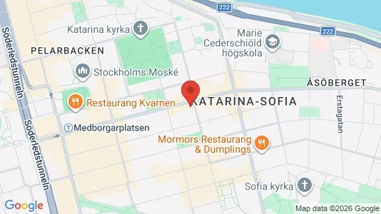 Apartments for rent i Södermalm - kort over placeringen