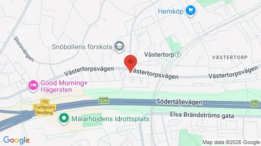 Apartments for rent i Stockholm South - kort over placeringen