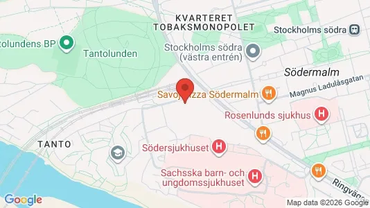 Apartments for rent i Södermalm - kort over placeringen