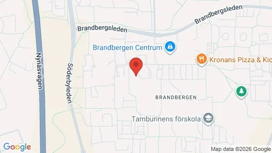 Apartments for rent i Haninge - kort over placeringen