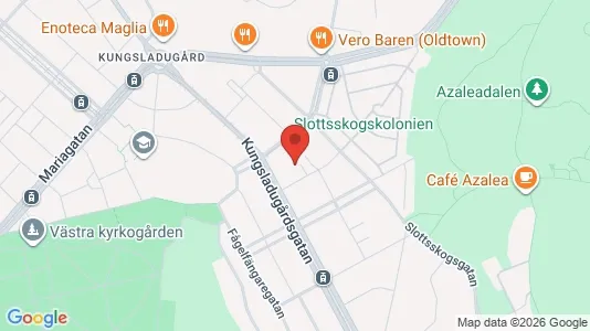 Apartments for rent i Majorna-Linné - kort over placeringen