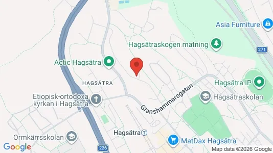 Apartments for rent i Stockholm South - kort over placeringen
