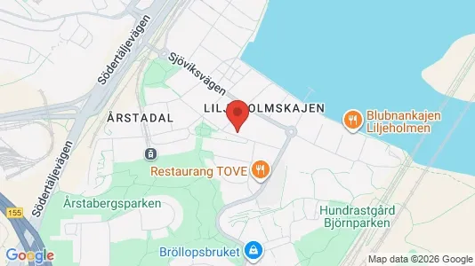 Apartments for rent i Södermalm - kort over placeringen