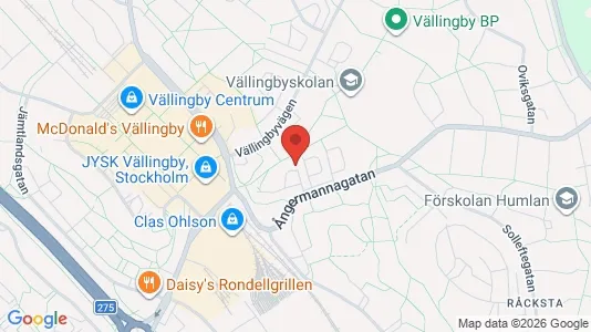 Apartments for rent i Stockholm West - kort over placeringen