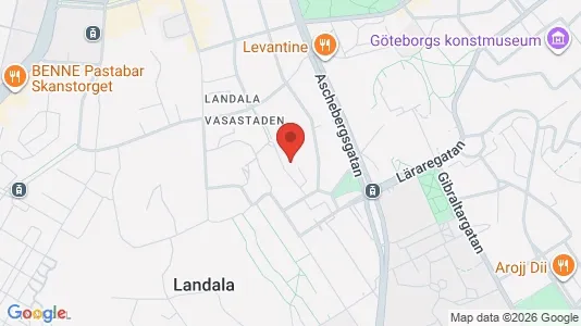 Apartments for rent i Gothenburg City Centre - kort over placeringen