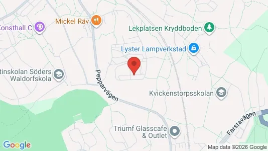 Apartments for rent i Stockholm South - kort over placeringen