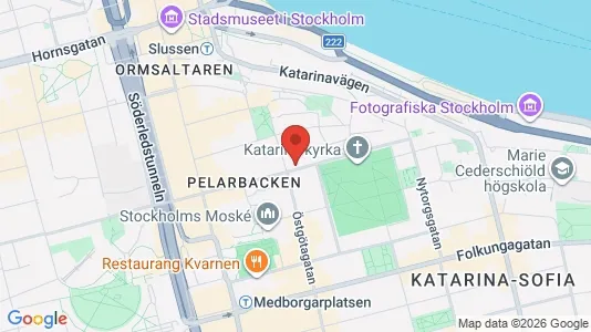 Apartments for rent i Södermalm - kort over placeringen