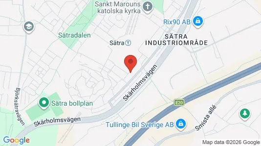 Apartments for rent i Stockholm South - kort over placeringen