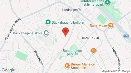 Apartments for rent i Stockholm South - kort over placeringen
