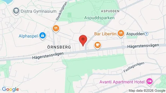 Apartments for rent i Stockholm South - kort over placeringen