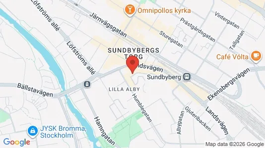 Apartments for rent i Sundbyberg - kort over placeringen