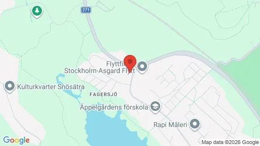 Apartments for rent i Stockholm South - kort over placeringen