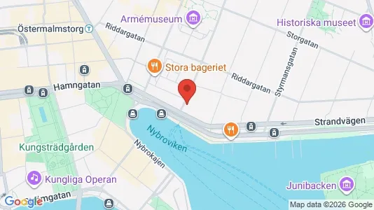 Apartments for rent i Östermalm - kort over placeringen