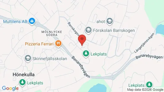 Apartments for rent i Härryda - kort over placeringen