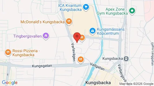 Apartments for rent i Kungsbacka - kort over placeringen