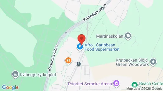 Apartments for rent i Gothenburg East - kort over placeringen