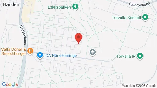 Apartments for rent i Haninge - kort over placeringen