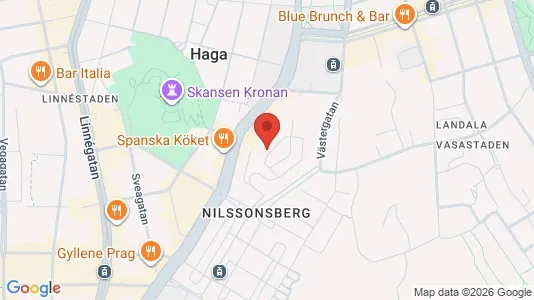 Apartments for rent i Gothenburg City Centre - kort over placeringen