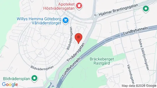 Apartments for rent i Västra hisingen - kort over placeringen