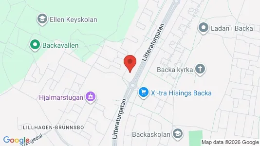 Apartments for rent i Norra hisingen - kort over placeringen