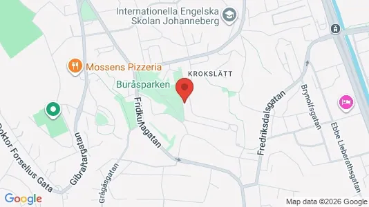 Apartments for rent i Johanneberg - kort over placeringen