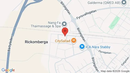 Apartments for rent i Uppsala - kort over placeringen