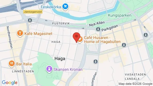 Apartments for rent i Gothenburg City Centre - kort over placeringen