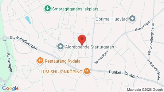 Apartments for rent i Jönköping - kort over placeringen