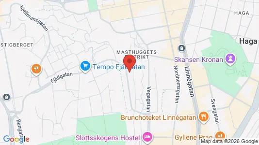 Apartments for rent i Gothenburg City Centre - kort over placeringen