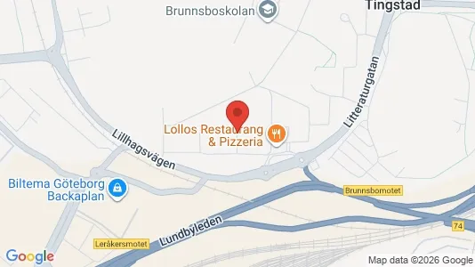 Apartments for rent i Norra hisingen - kort over placeringen