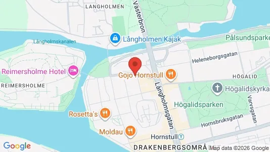 Apartments for rent i Södermalm - kort over placeringen